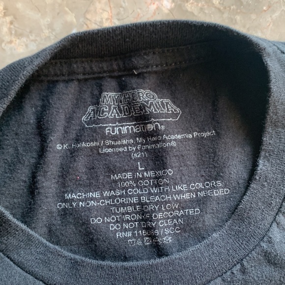 My Hero Acadamia Graphic Short Sleeve T-shirt - Picture 8 of 9